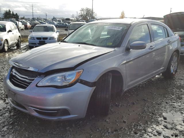 1C3CCBAB1DN670024 - 2013 CHRYSLER 200 LX SILVER photo 2