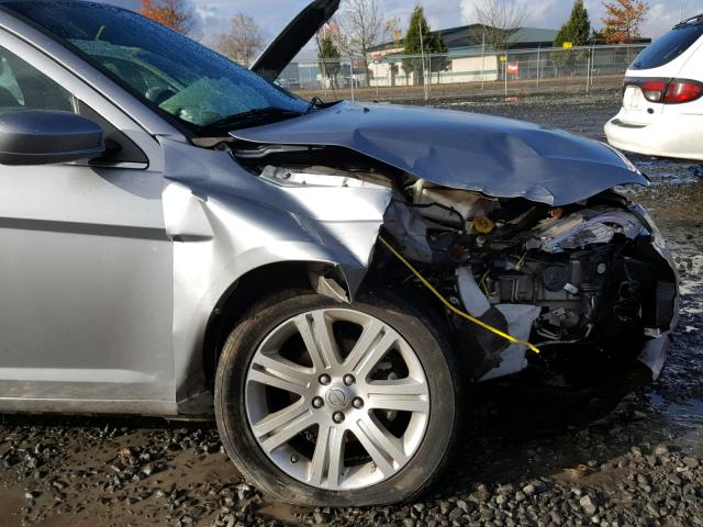 1C3CCBAB1DN670024 - 2013 CHRYSLER 200 LX SILVER photo 9