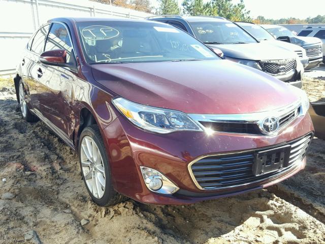 4T1BK1EB7DU043988 - 2013 TOYOTA AVALON BAS 勃艮第红 照片 1
