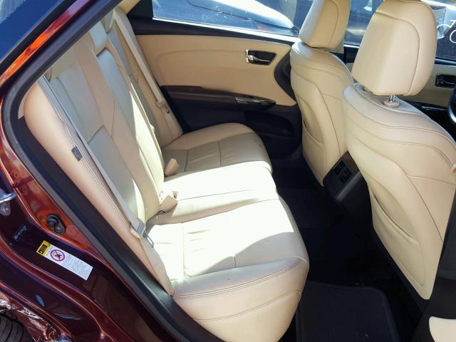 4T1BK1EB7DU043988 - 2013 TOYOTA AVALON BAS 勃艮第红 照片 6