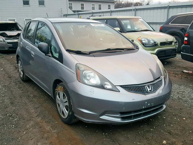 JHMGE8H23AC012579 - 2010 HONDA FIT GRAY photo 1