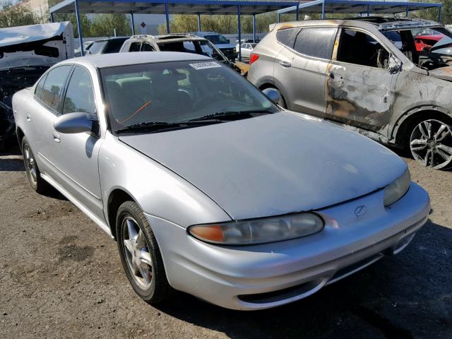 1G3NL52T01C217369 - 2001 OLDSMOBILE ALERO GL SILVER photo 1