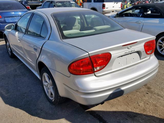 1G3NL52T01C217369 - 2001 OLDSMOBILE ALERO GL SILVER photo 3