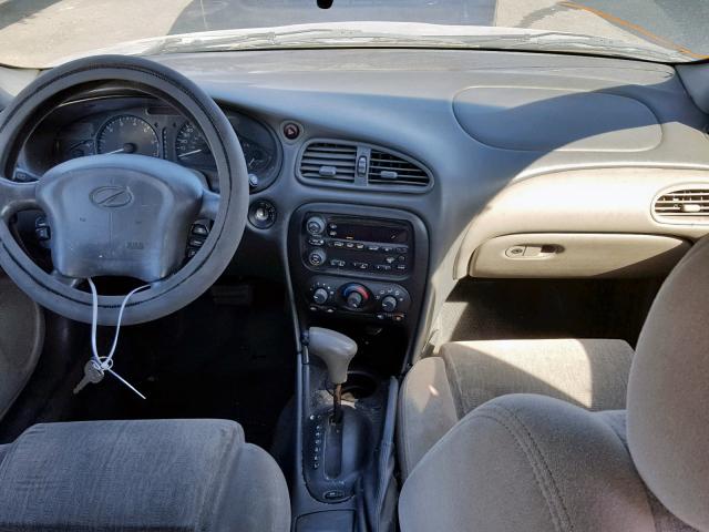 1G3NL52T01C217369 - 2001 OLDSMOBILE ALERO GL SILVER photo 9