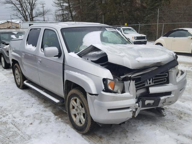 2HJYK16586H520646 - 2006 HONDA RIDGELINE SILVER photo 1