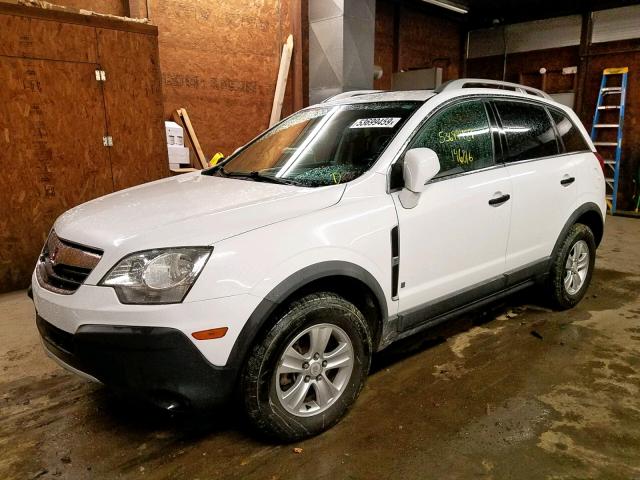 3GSDL43N89S618524 - 2009 SATURN VUE XE WHITE photo 2