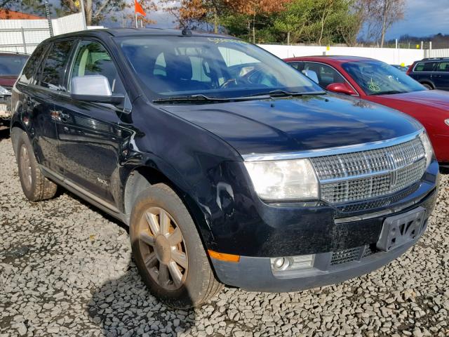 2LMDU88C87BJ13111 - 2007 LINCOLN MKX BLACK photo 1