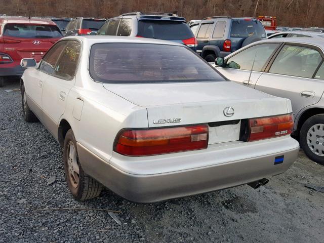 JT8VK13T9N0057508 - 1992 LEXUS ES 300 WHITE photo 3