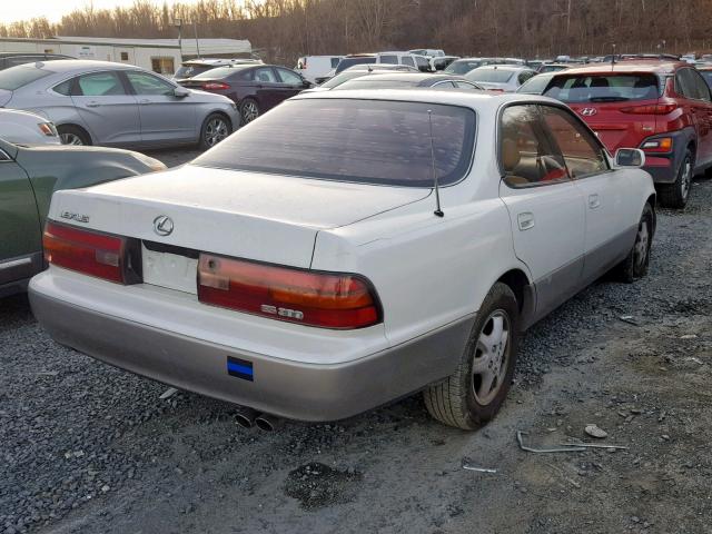 JT8VK13T9N0057508 - 1992 LEXUS ES 300 WHITE photo 4