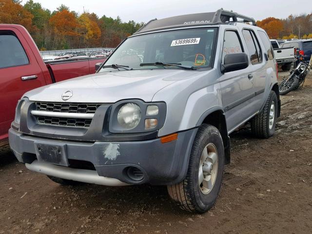 5N1ED28Y73C636011 - 2003 NISSAN XTERRA XE SILVER photo 2