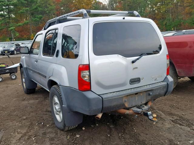 5N1ED28Y73C636011 - 2003 NISSAN XTERRA XE SILVER photo 3