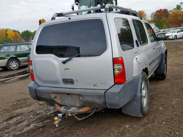 5N1ED28Y73C636011 - 2003 NISSAN XTERRA XE SILVER photo 4