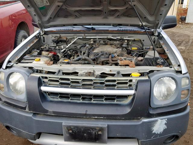 5N1ED28Y73C636011 - 2003 NISSAN XTERRA XE SILVER photo 7