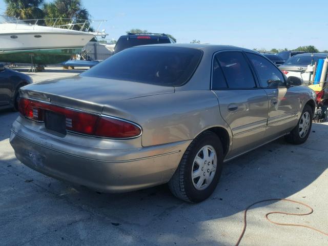 2G4WS52J221171407 - 2002 BUICK CENTURY CU BEIGE photo 4