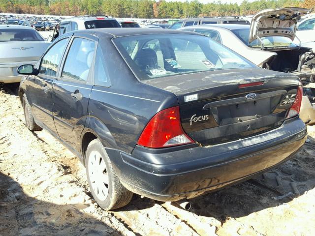 1FAFP34334W123926 - 2004 FORD FOCUS SE C BLACK photo 3