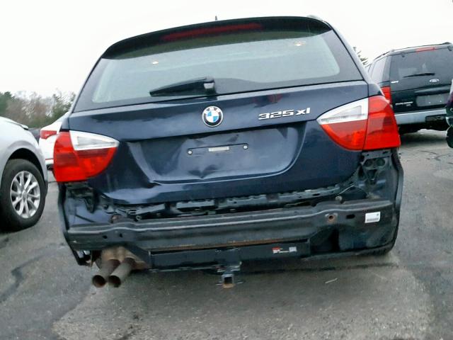 WBAVT13526KW22250 - 2006 BMW 325 XIT BLUE photo 9