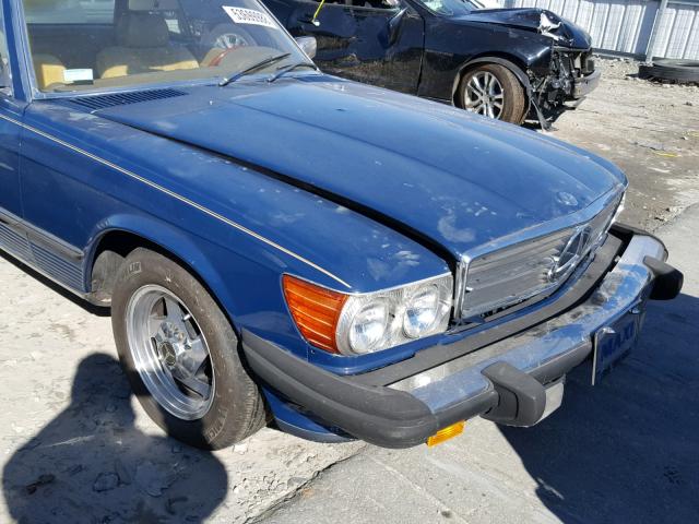 10704412016679 - 1974 MERCEDES-BENZ SL450 BLUE photo 9