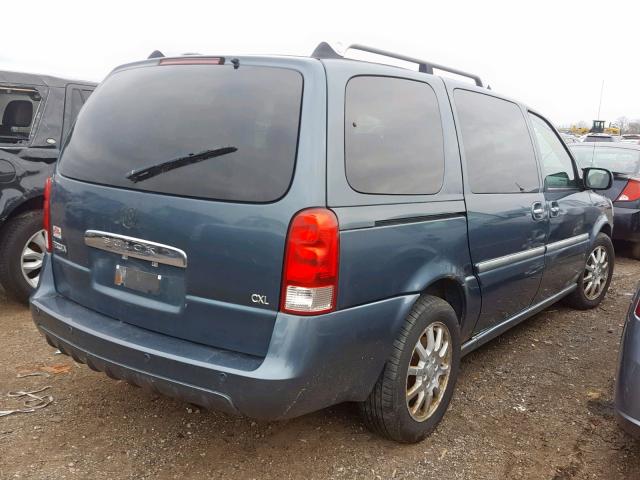 5GADV33196D218191 - 2006 BUICK TERRAZA CX BLUE photo 4