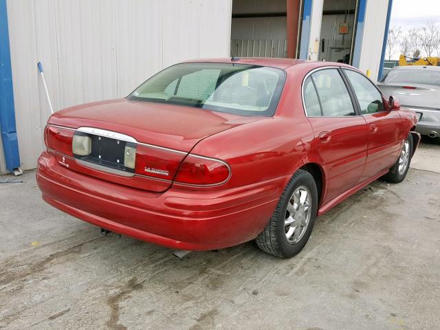 1G4HR54K75U131813 - 2005 BUICK LESABRE LI RED photo 4