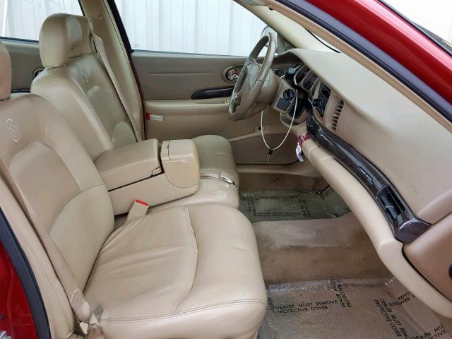 1G4HR54K75U131813 - 2005 BUICK LESABRE LI RED photo 5