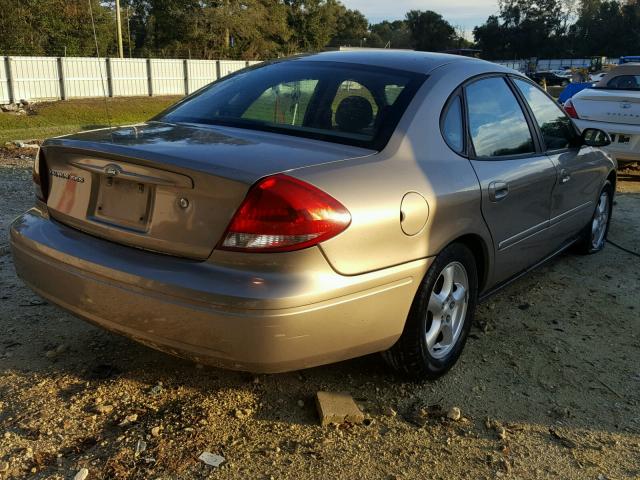 1FAFP55U54G122676 - 2004 FORD TAURUS SES GOLD photo 4