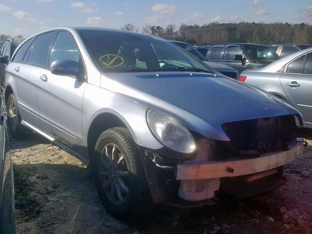 4JGCB65E76A029766 - 2006 MERCEDES-BENZ R 350 BLUE photo 1