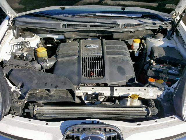 4S4WX85C964415225 - 2006 SUBARU B9 TRIBECA WHITE photo 7