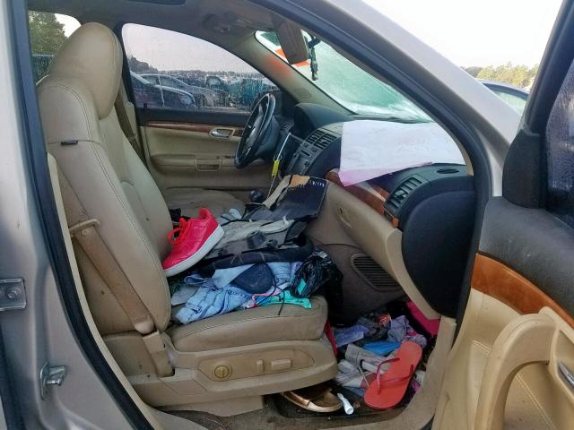 5GZLRWED7AJ134001 - 2010 SATURN OUTLOOK XR ბეჟი ფოტო 5