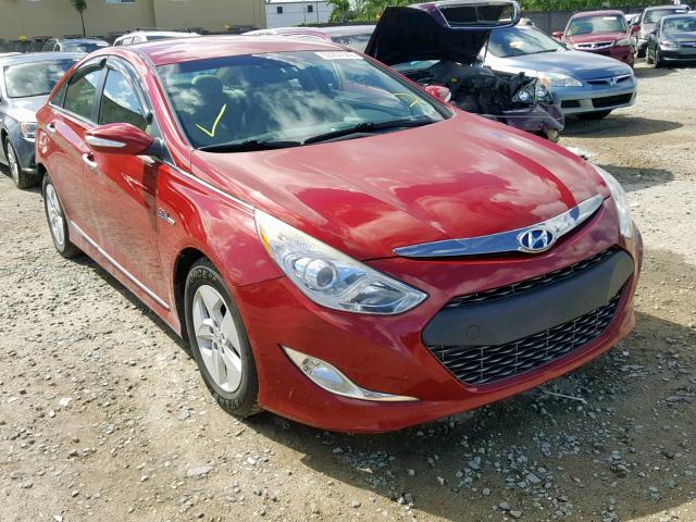 KMHEC4A48CA031724 - 2012 HYUNDAI SONATA HYB RED photo 1