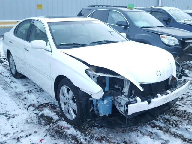 JTHBA30G455077158 - 2005 LEXUS ES 330 WHITE photo 1