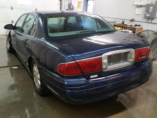 1G4HP52K544170732 - 2004 BUICK LESABRE CU BLUE photo 3