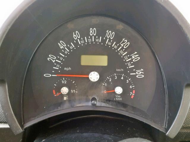 3VWCD21C2YM485995 - 2000 VOLKSWAGEN NEW BEETLE ყვითელი ფოტო 8