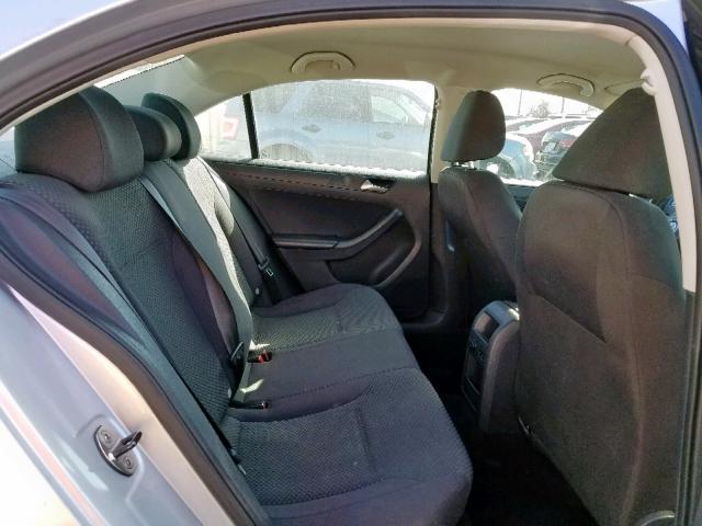 3VW2K7AJ3EM295065 - 2014 VOLKSWAGEN JETTA BASE 银色 照片 6