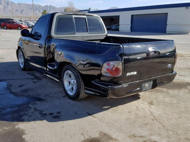 2FTZF0730XCA84362 - 1999 FORD F150 SVT L BLACK photo 3