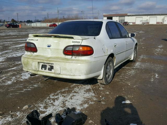 1G1NE52J02M606445 - 2002 CHEVROLET MALIBU LS 白色 照片 4