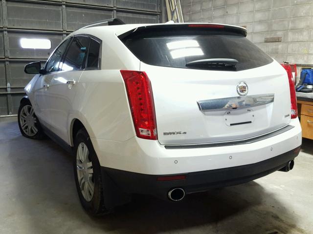 3GYFNDE39CS644724 - 2012 CADILLAC SRX LUXURY WHITE photo 3