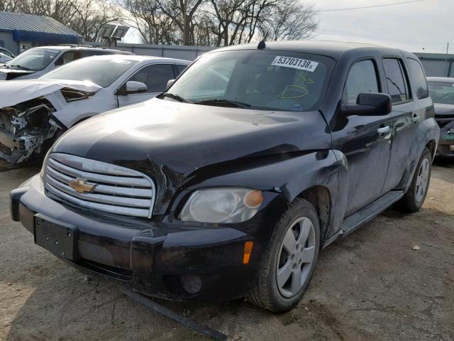 3GNDA13D57S641206 - 2007 CHEVROLET HHR LS Սև լուսանկար 2