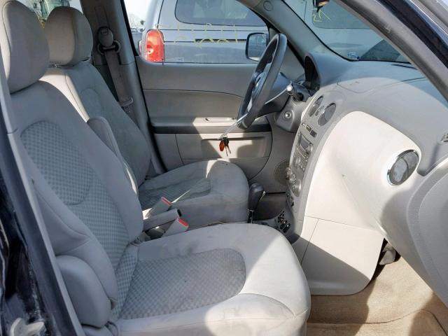 3GNDA13D57S641206 - 2007 CHEVROLET HHR LS Սև լուսանկար 5