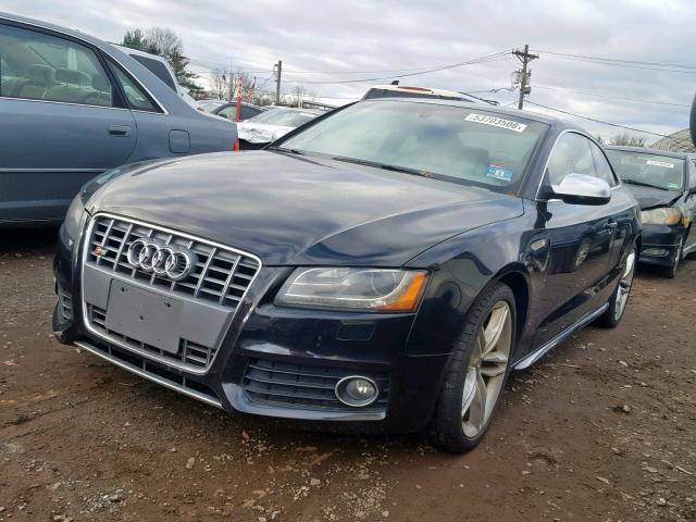 WAU3VAFR8AA009841 - 2010 AUDI S5 PRESTIG BLACK photo 2