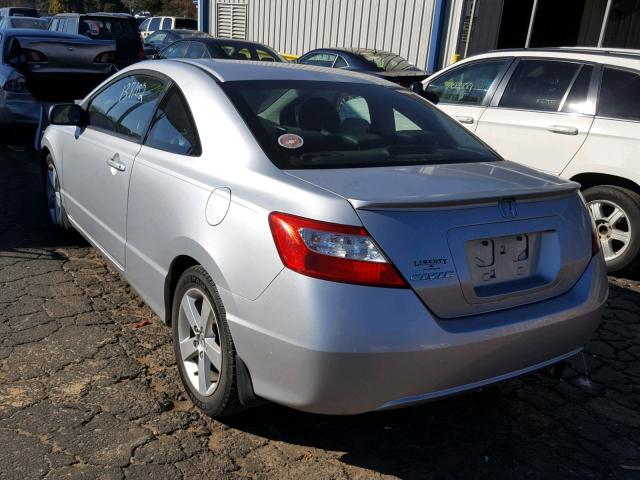 2HGFG12938H577380 - 2008 HONDA CIVIC EXL SILVER photo 3