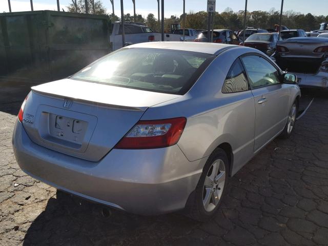 2HGFG12938H577380 - 2008 HONDA CIVIC EXL SILVER photo 4