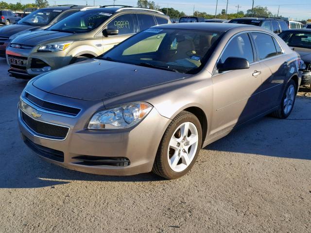 1G1ZB5E0XCF342802 - 2012 CHEVROLET MALIBU LS SILVER photo 2