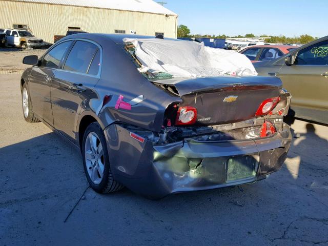 1G1ZB5E0XCF342802 - 2012 CHEVROLET MALIBU LS SILVER photo 3