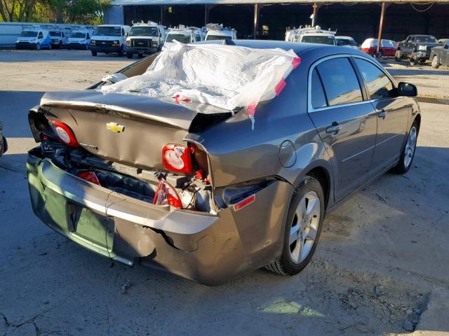 1G1ZB5E0XCF342802 - 2012 CHEVROLET MALIBU LS SILVER photo 4