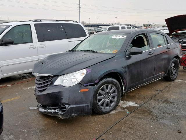 1C3LC46B89N500271 - 2009 CHRYSLER SEBRING LX BLACK photo 2