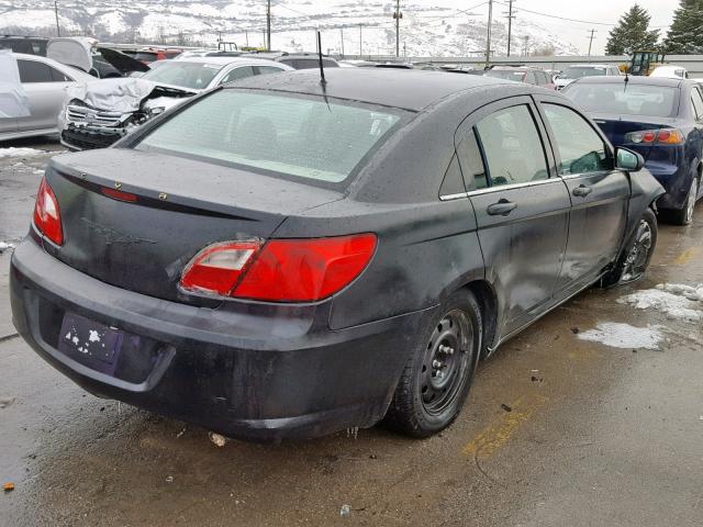 1C3LC46B89N500271 - 2009 CHRYSLER SEBRING LX BLACK photo 4