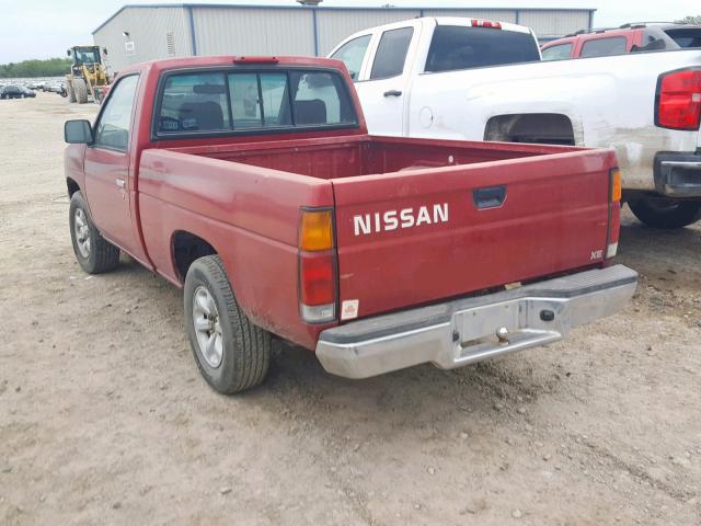 1N6SD11S0VC360519 - 1997 NISSAN TRUCK BASE RED photo 3