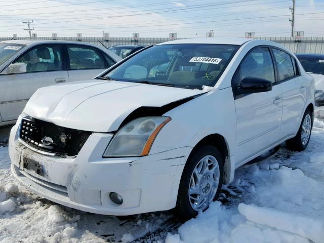 3N1AB61E59L669329 - 2009 NISSAN SENTRA 2.0 WHITE photo 2