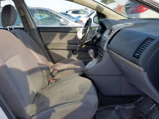 3N1AB61E59L669329 - 2009 NISSAN SENTRA 2.0 WHITE photo 5