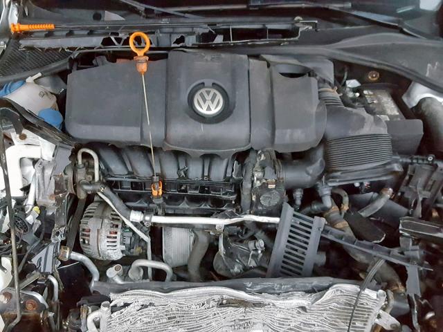 1VWBP7A33CC026095 - 2012 VOLKSWAGEN PASSAT SE SILVER photo 7